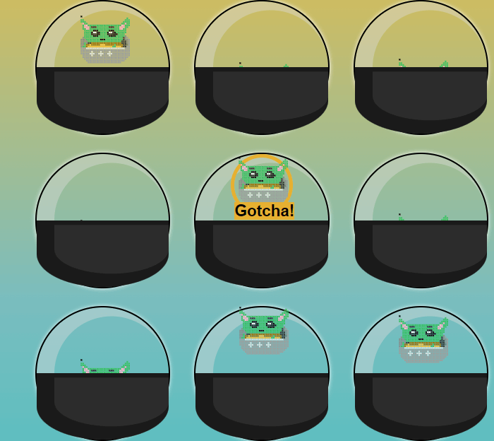 How to Create an Interactive Minigame with CSS checkbox - pure html and css only - Modified Catch A Mole Game